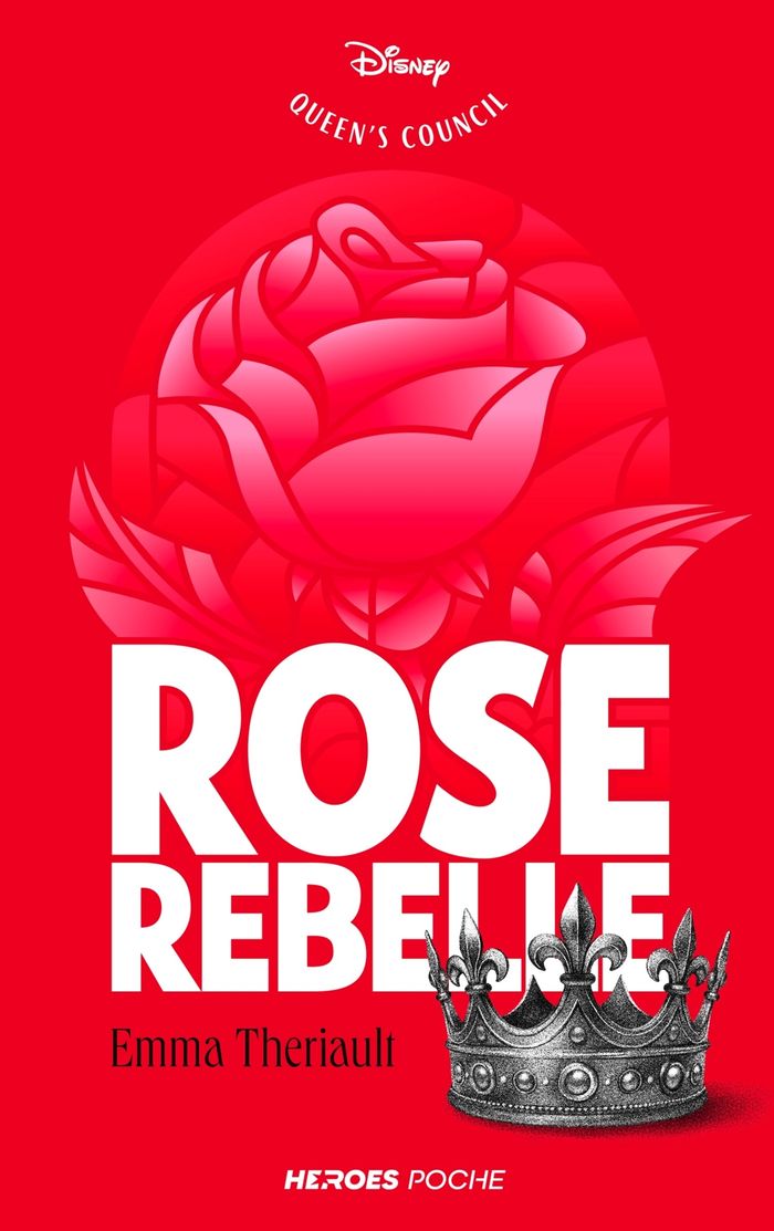 Couverture du livre « Rose rebelle » de Emma Theriault, librairie Les Contes Infusés à Corte