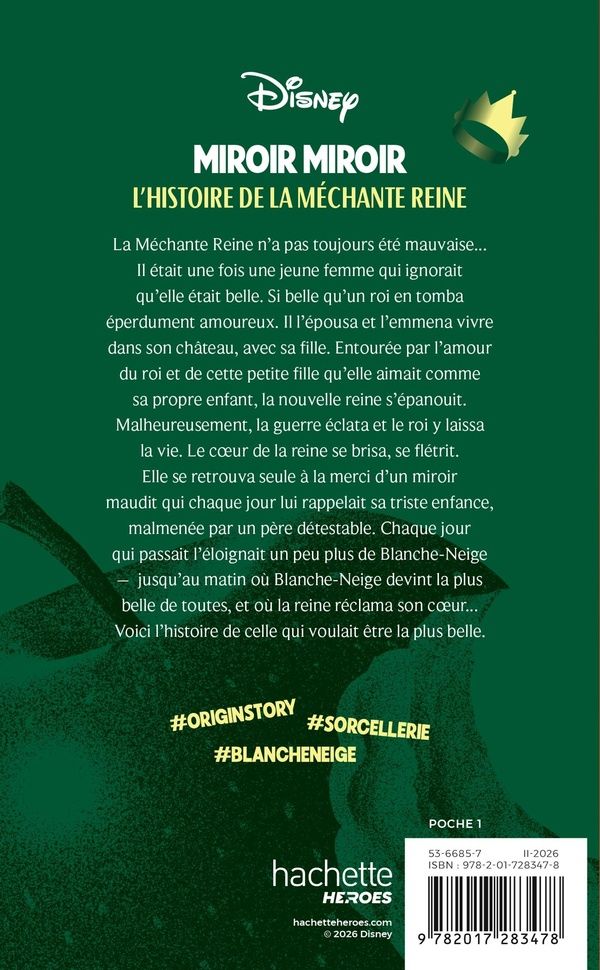 Quatrième de couverture de « Miroir miroir »