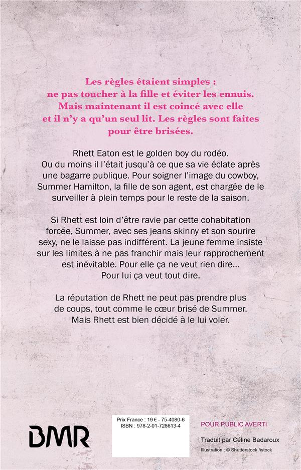 Quatrième de couverture de « Flawless »