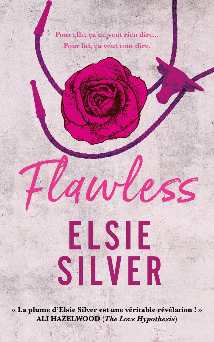 Couverture du livre « Flawless » de Elsie Silver, librairie Les Contes Infusés à Corte