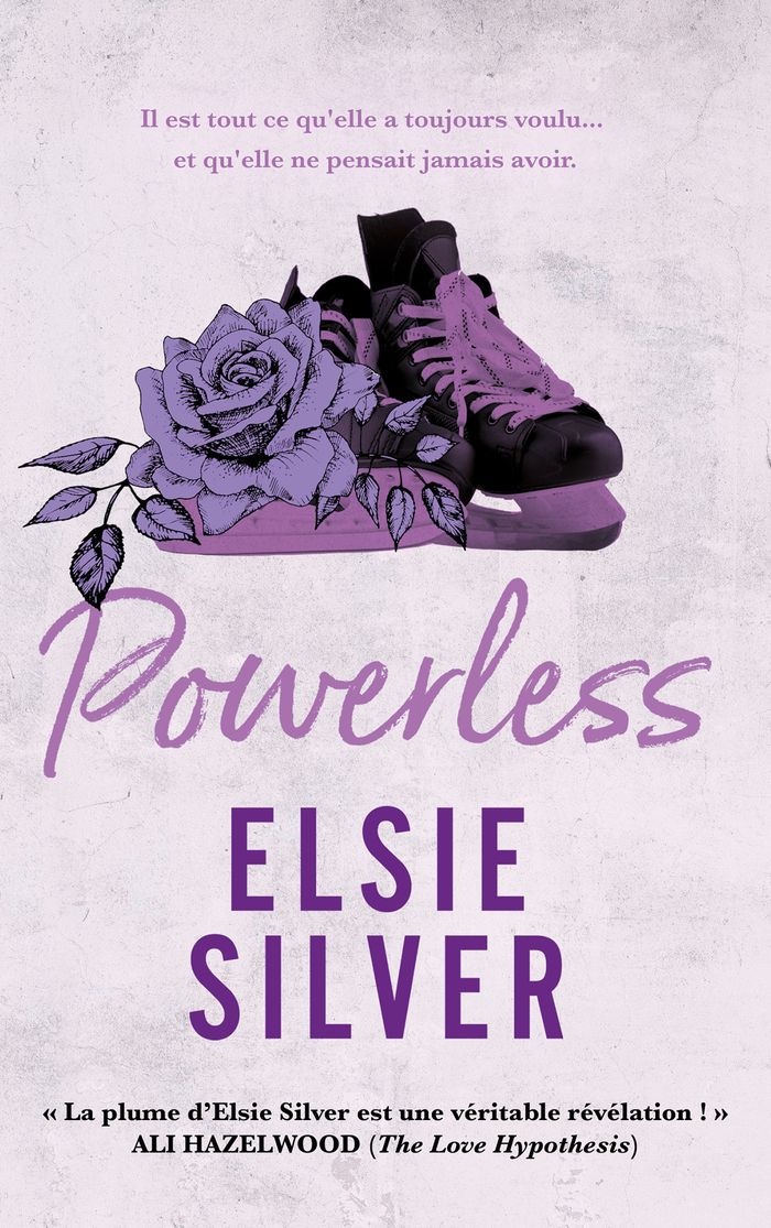 Couverture du livre « Powerless » de Elsie Silver, librairie Les Contes Infusés à Corte