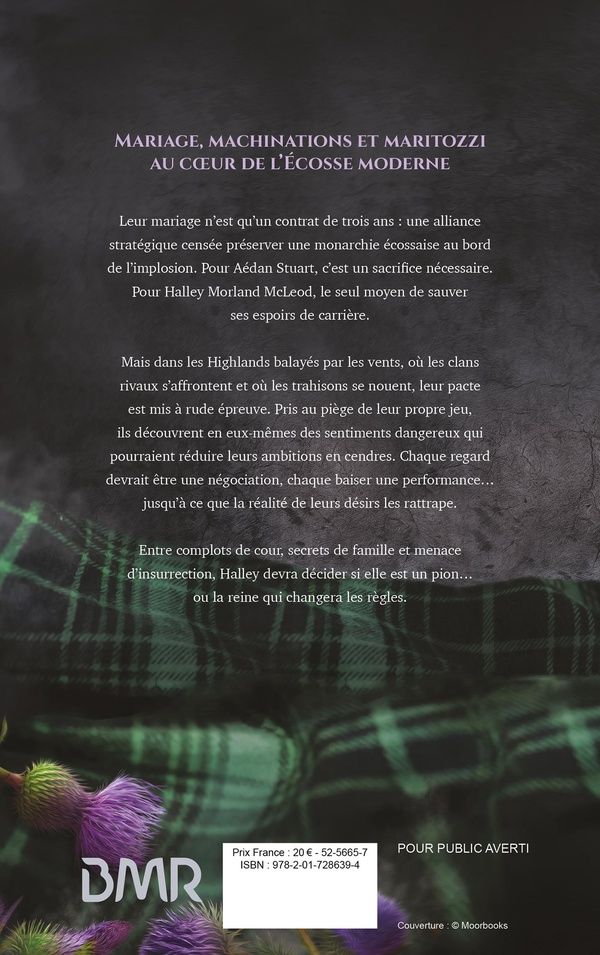 Quatrième de couverture de « Queen of Scots »