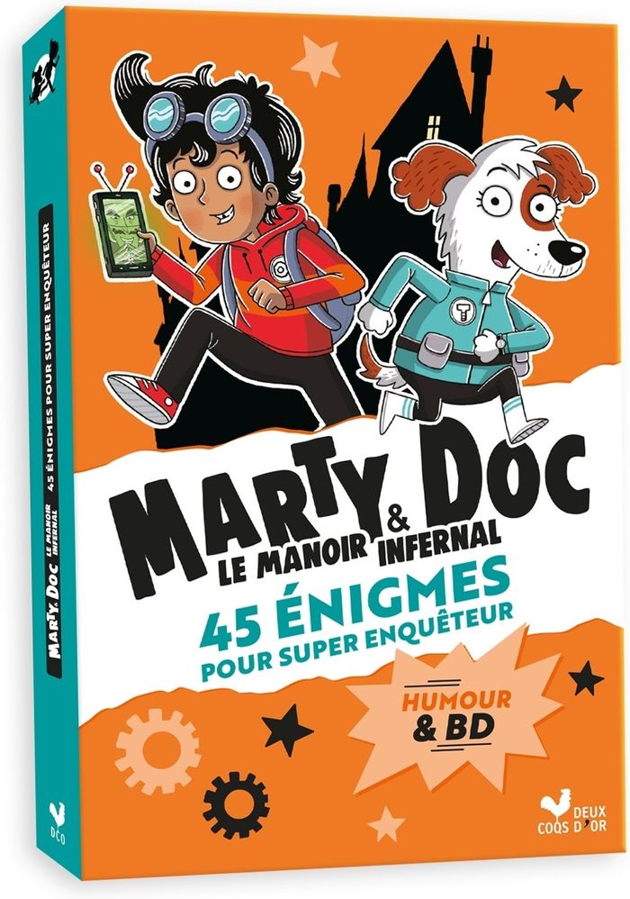 Couverture du livre « Le manoir infernal » de Tim Collins, librairie Les Contes Infusés à Corte