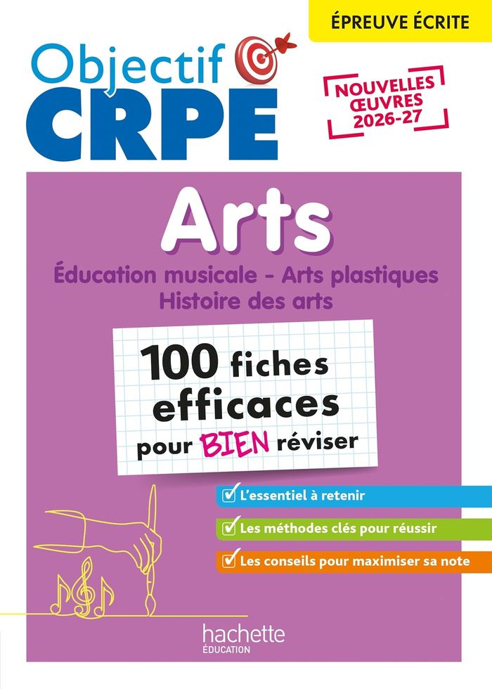 Couverture du livre « Arts : 100 fiches efficaces pour bien réviser » de Philippe Coubetergues, librairie Les Contes Infusés à Corte