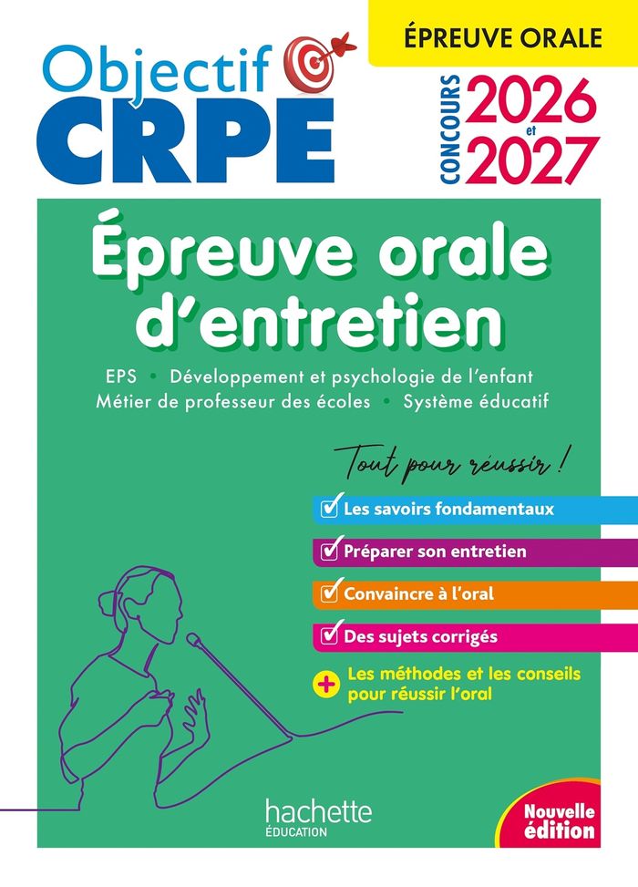 Couverture du livre « Épreuve orale d'entretien : concours 2026 et 2027 » de Patrick Ghrenassia, librairie Les Contes Infusés à Corte