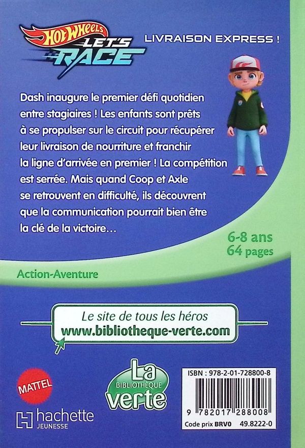 Quatrième de couverture de « Livraison express ! »