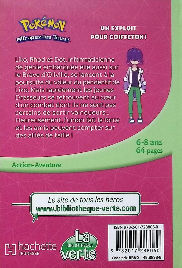 Quatrième de couverture de « Un exploit pour Coiffeton ! »