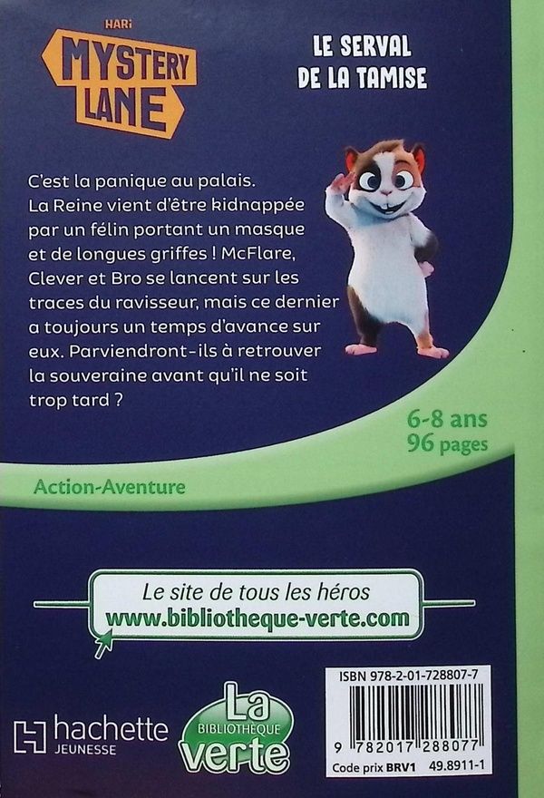 Quatrième de couverture de « Le serval de la Tamise »
