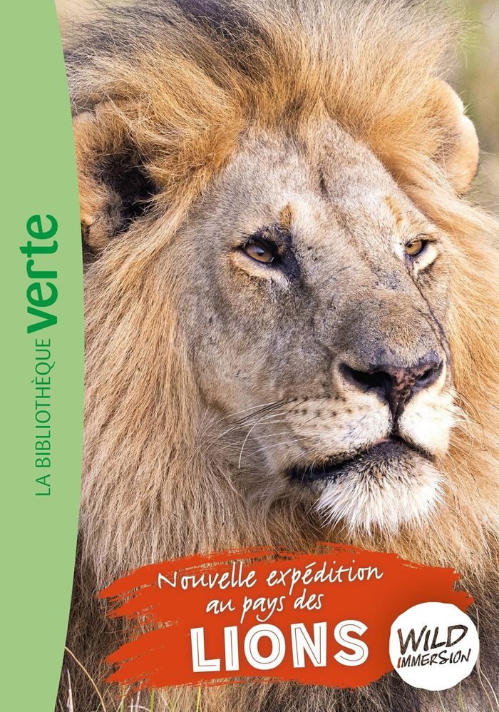 Couverture du livre « Nouvelle expédition au pays des lions » de Collectif, librairie Les Contes Infusés à Corte