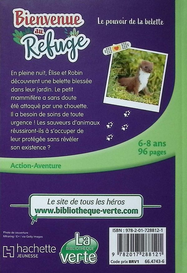 Quatrième de couverture de « Le pouvoir de la belette »