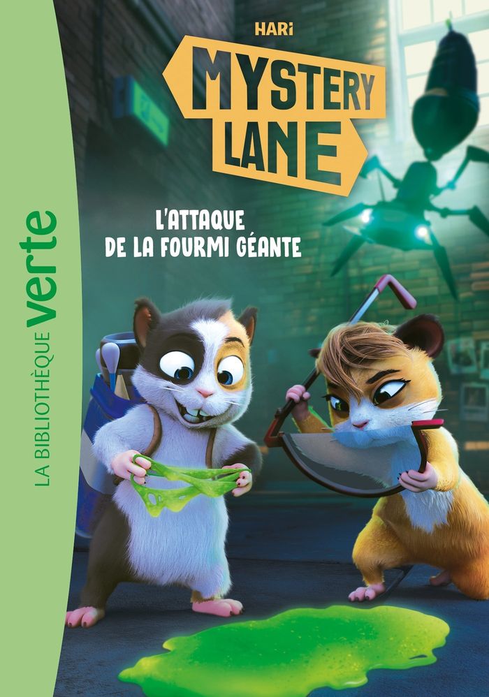 Couverture du livre « L'attaque de la fourmi géante » de Hari, librairie Les Contes Infusés à Corte
