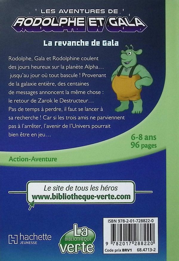 Quatrième de couverture de « La revanche de Gala »