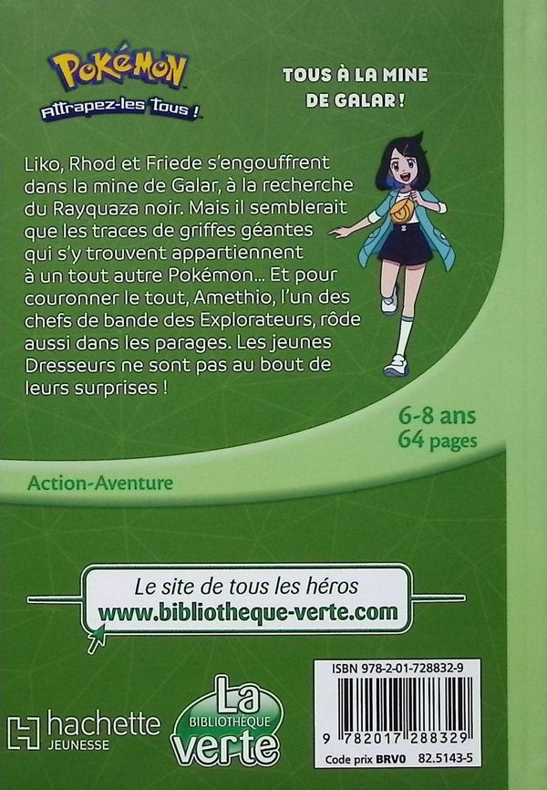 Quatrième de couverture de « Tous à la mine de Galar ! »