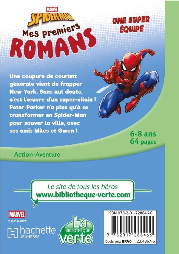 Quatrième de couverture de « Une super équipe »