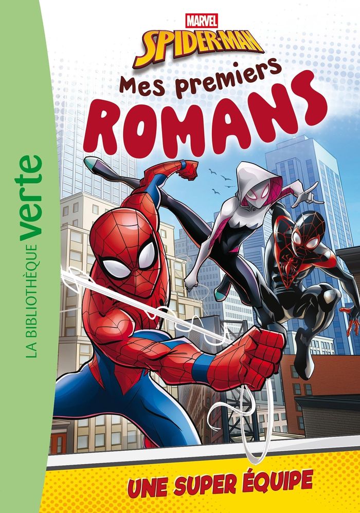 Couverture du livre « Une super équipe » de Marvel comics, librairie Les Contes Infusés à Corte
