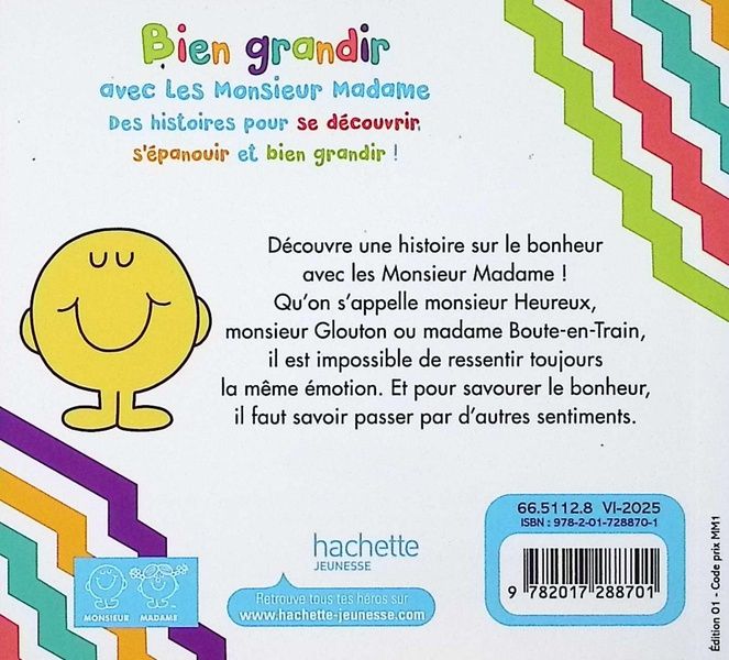 Quatrième de couverture de « Tu te sens heureux »
