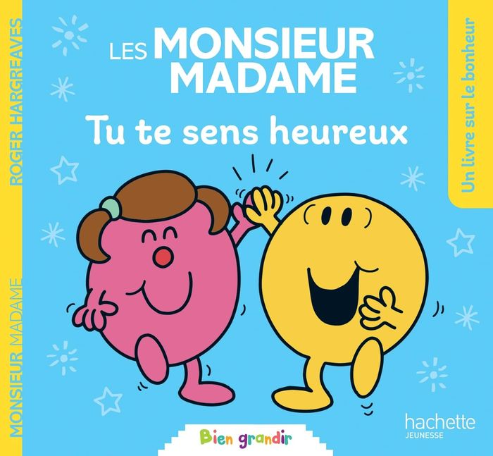 Couverture du livre « Tu te sens heureux » de [d'après un] concept original de Roger Hargreaves, librairie Les Contes Infusés à Corte