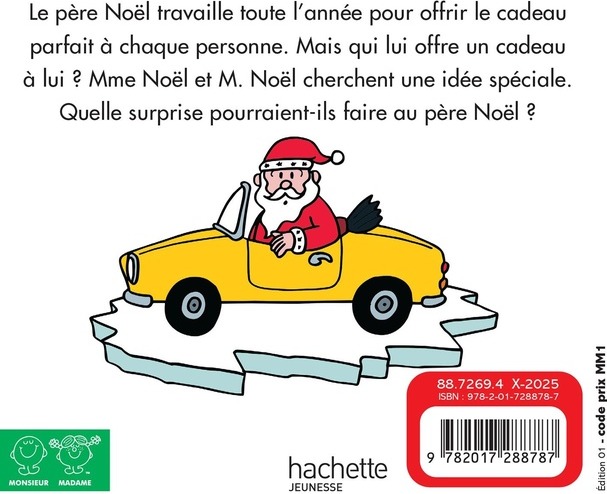 Quatrième de couverture de « La surprise de Noël »