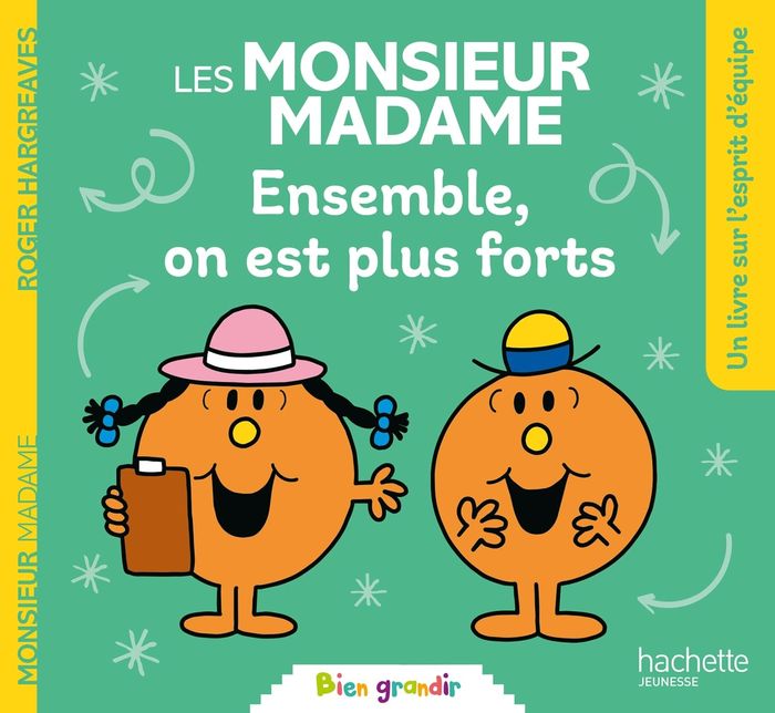 Couverture du livre « Les Monsieur Madame - : Ensemble, on est plus forts » de Sanrio, librairie Les Contes Infusés à Corte