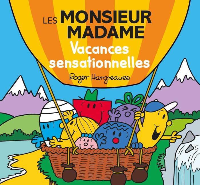 Couverture du livre « LES MONSIEUR MADAME - VACANCES SENSATIONNELLES » de Sanrio, librairie Les Contes Infusés à Corte