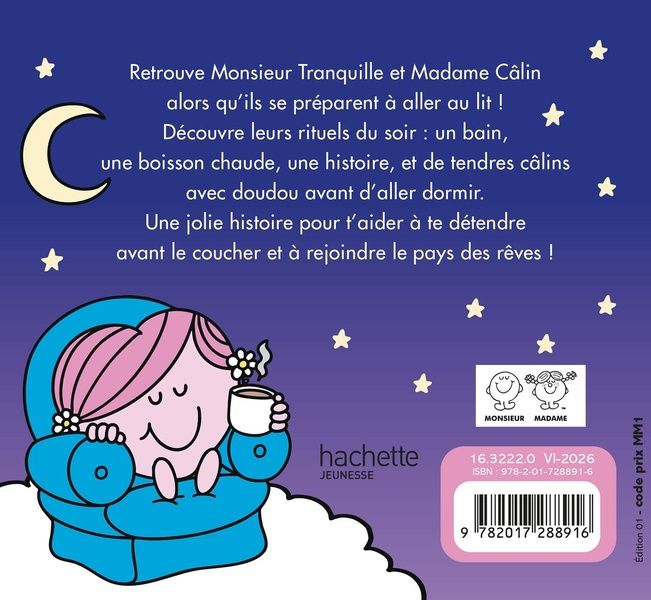 Quatrième de couverture de « LES MONSIEUR MADAME - BONNE NUIT »