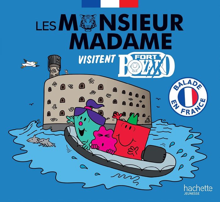 Couverture du livre « LES MONSIEUR MADAME VISITENT FORT BOYARD », librairie Les Contes Infusés à Corte