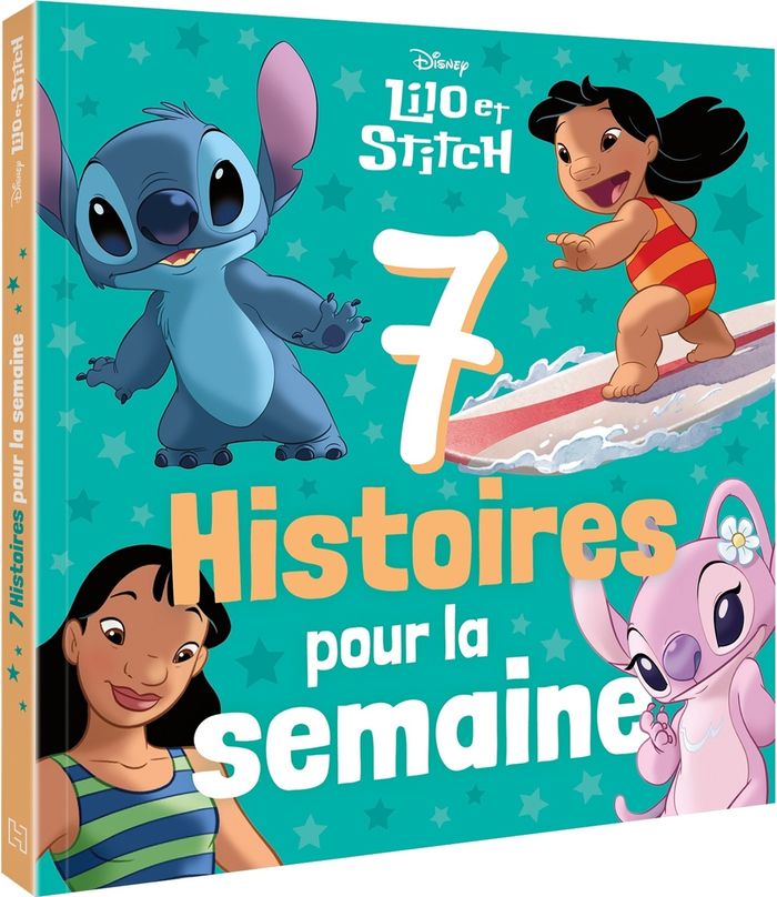Couverture du livre « Lilo et Stitch » de Walt Disney company, librairie Les Contes Infusés à Corte