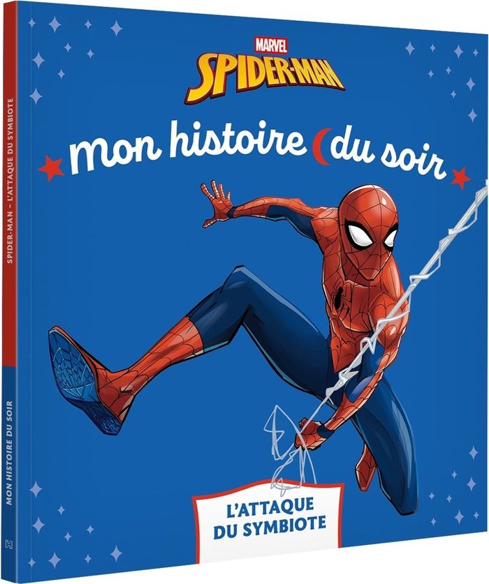 Couverture du livre « L'attaque du symbiote » de Marvel comics, librairie Les Contes Infusés à Corte