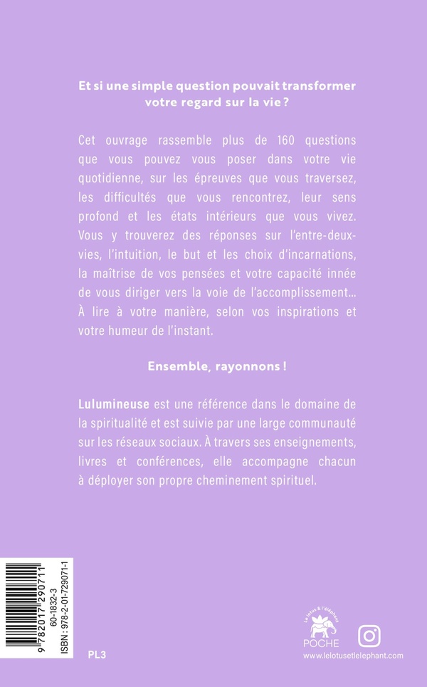 Quatrième de couverture de « Le livre compagnon : toutes les réponses aux questions essentielles que vous vous posez au quotidien »