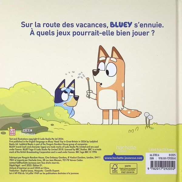 Quatrième de couverture de « Le trajet en voiture »