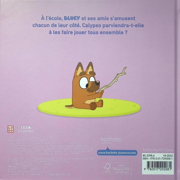 Quatrième de couverture de « Calypso, la maîtresse »