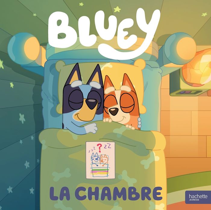 Couverture du livre « Bluey : la chambre » de BBC Studios - Ladybird Books Ltd, librairie Les Contes Infusés à Corte