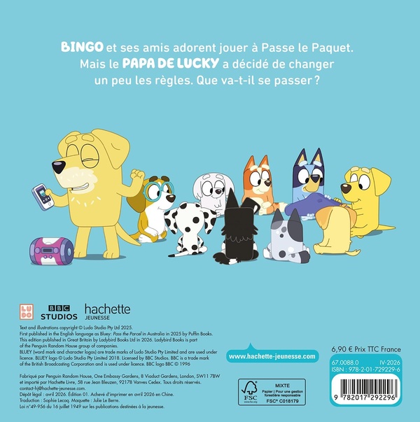 Quatrième de couverture de « Passe le Paquet »