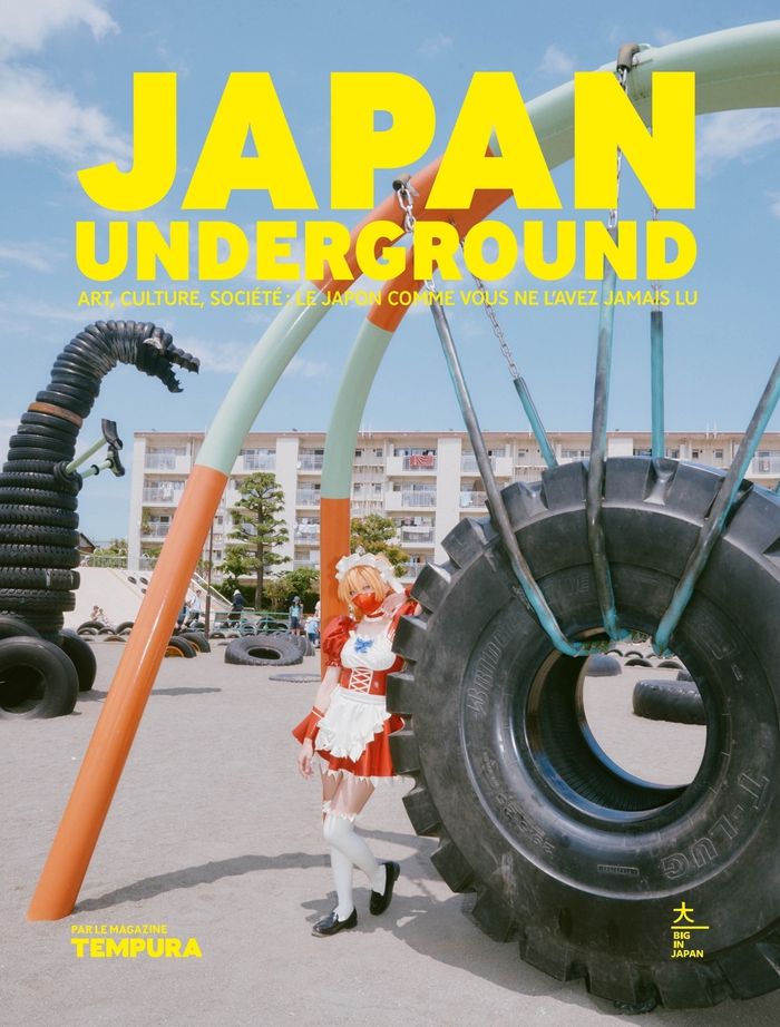 Couverture du livre « Japan underground : art, culture, mode, société, le Japon comme vous ne l'avez jamais lu » de Tempura, librairie Les Contes Infusés à Corte