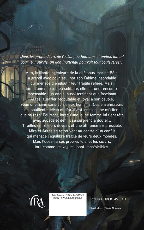 Quatrième de couverture de « WHISPERS OF THE DEEP - DEEP WATERS - TOME 1 »