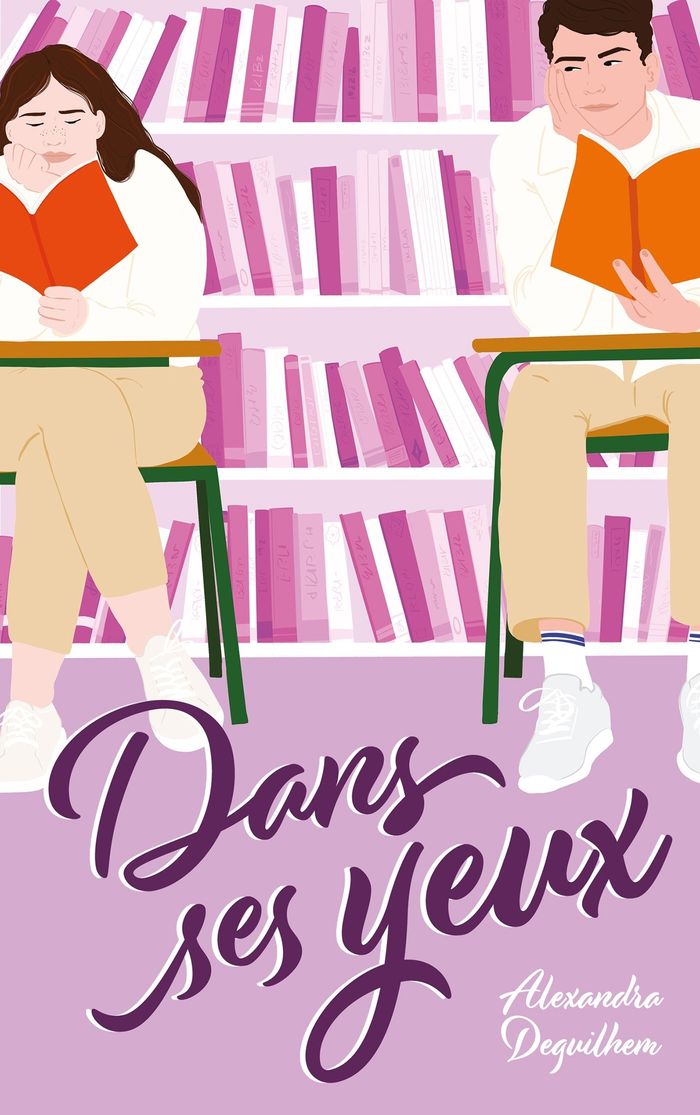 Couverture du livre « Dans ses yeux » de Alexandra Deguilhem, librairie Les Contes Infusés à Corte