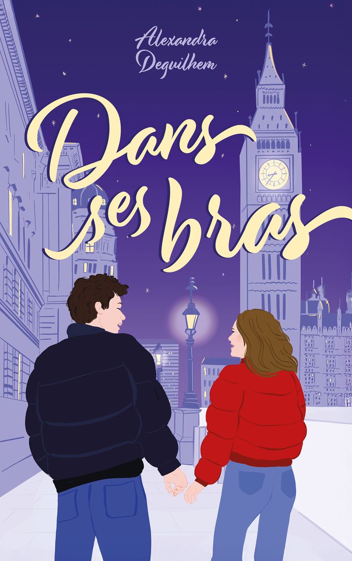 Couverture du livre « Dans ses bras » de Alexandra Deguilhem, librairie Les Contes Infusés à Corte