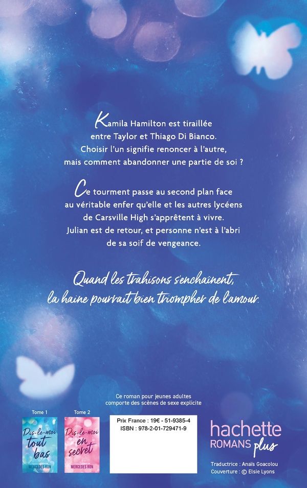 Quatrième de couverture de « Dis-le-moi avec amour »