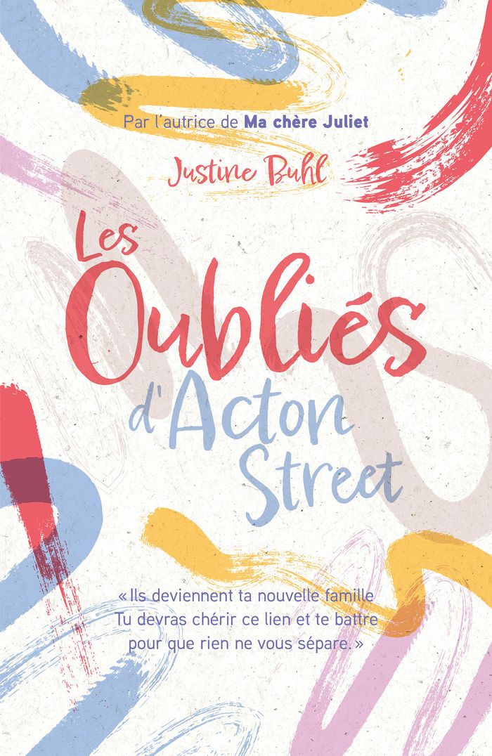 Couverture du livre « Les oubliés d'Acton street » de Justine Buhl, librairie Les Contes Infusés à Corte