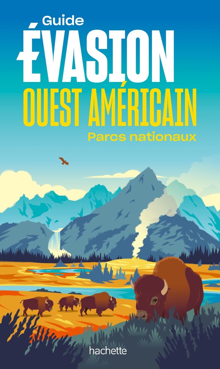 Couverture du livre « Ouest américain : parcs nationaux », librairie Les Contes Infusés à Corte