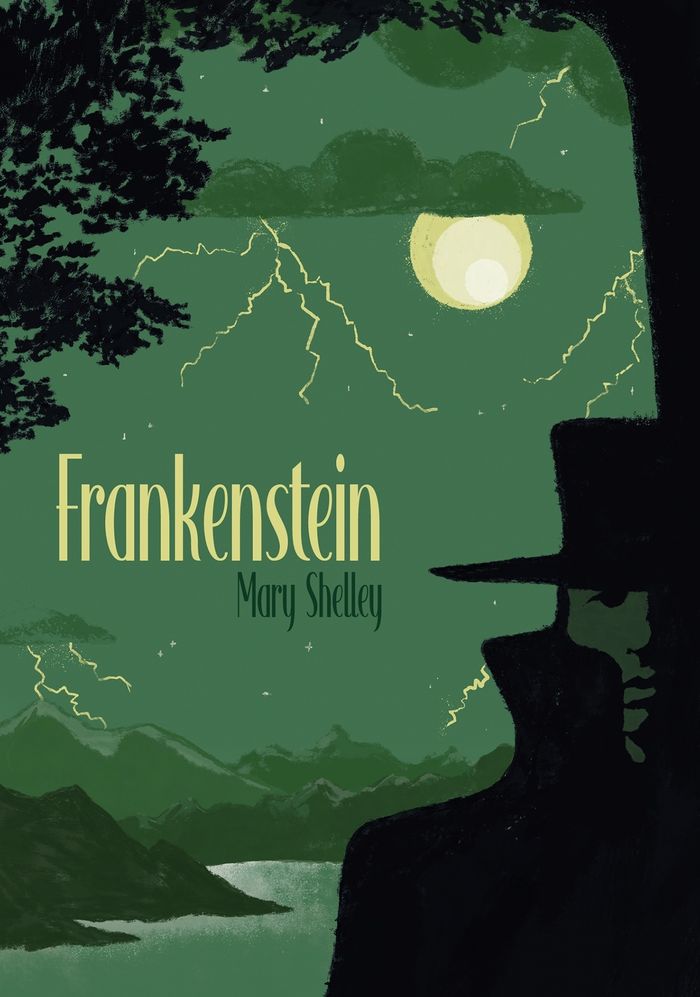 Couverture du livre « Frankenstein : ou le Prométhée moderne » de Mary Wollstonecraft Shelley, librairie Les Contes Infusés à Corte