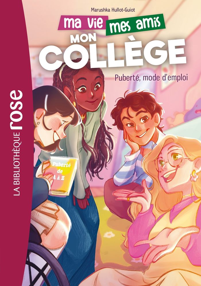 Couverture du livre « Puberté, mode d'emploi », librairie Les Contes Infusés à Corte