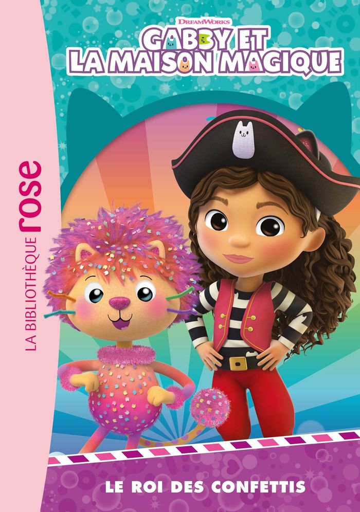 Couverture du livre « Le roi des confettis » de Dreamworks, librairie Les Contes Infusés à Corte