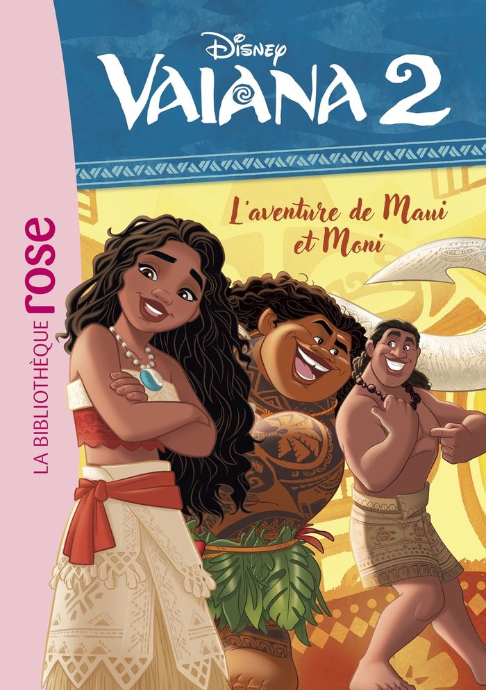 Couverture du livre « L'aventure de Maui et Moni » de Walt Disney company, librairie Les Contes Infusés à Corte