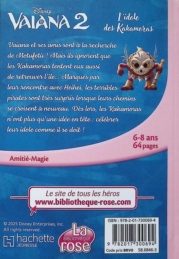 Quatrième de couverture de « L'idole des Kakamoras »