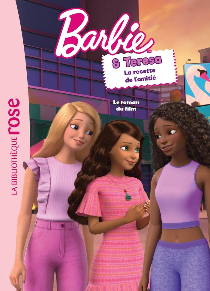 Couverture du livre « Barbie & Teresa, la recette de l'amitié : le roman du film » de Collectif, librairie Les Contes Infusés à Corte