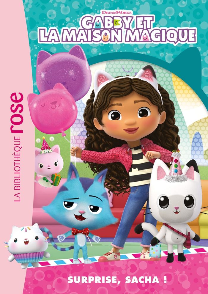 Couverture du livre « Surprise, Sacha ! » de Dreamworks, librairie Les Contes Infusés à Corte