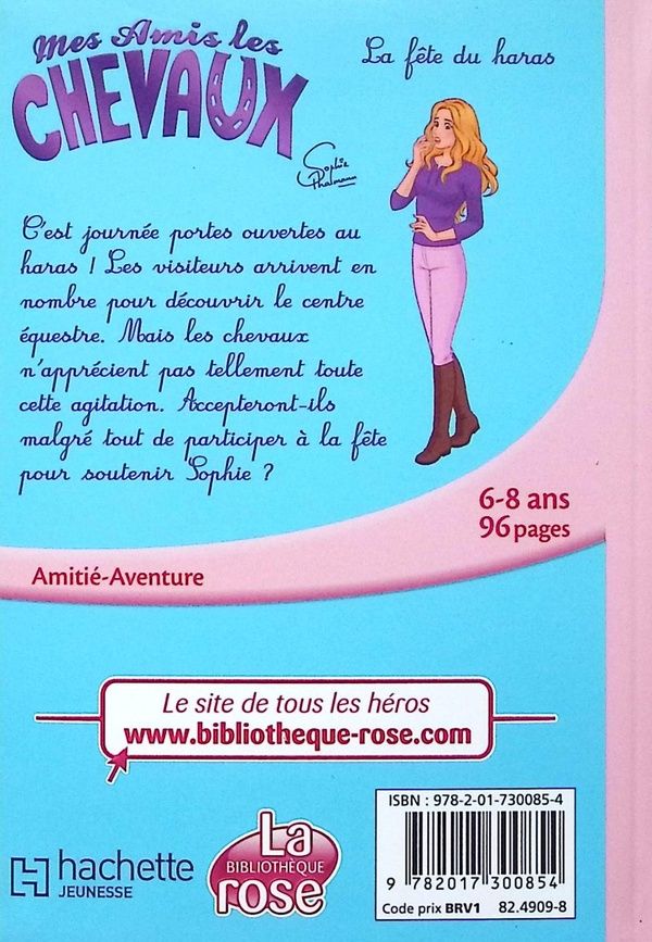 Quatrième de couverture de « La fête du haras »