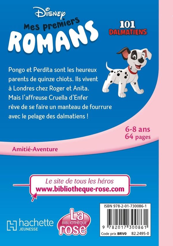 Quatrième de couverture de « Les 101 dalmatiens »