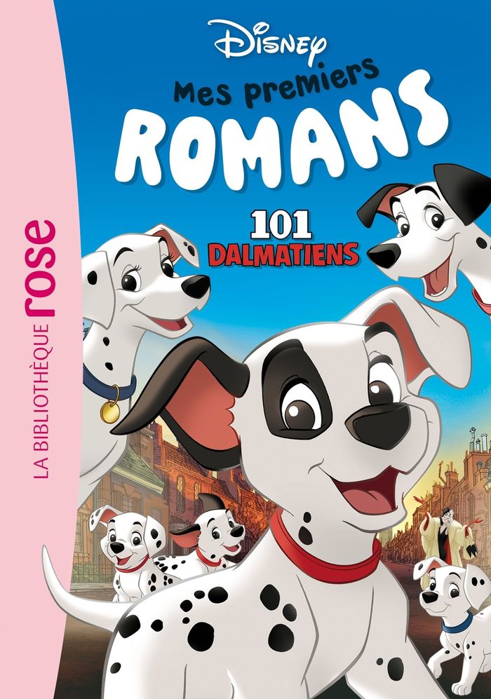Couverture du livre « Les 101 dalmatiens » de Walt Disney company, librairie Les Contes Infusés à Corte